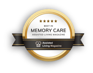 Best in Memory Care award from Assisted Living Magazine