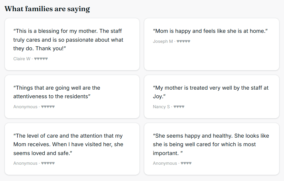 What Families Are Telling Us About Joy