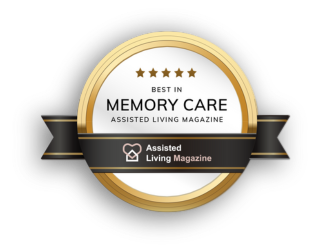 Best in Memory Care award from Assisted Living Magazine